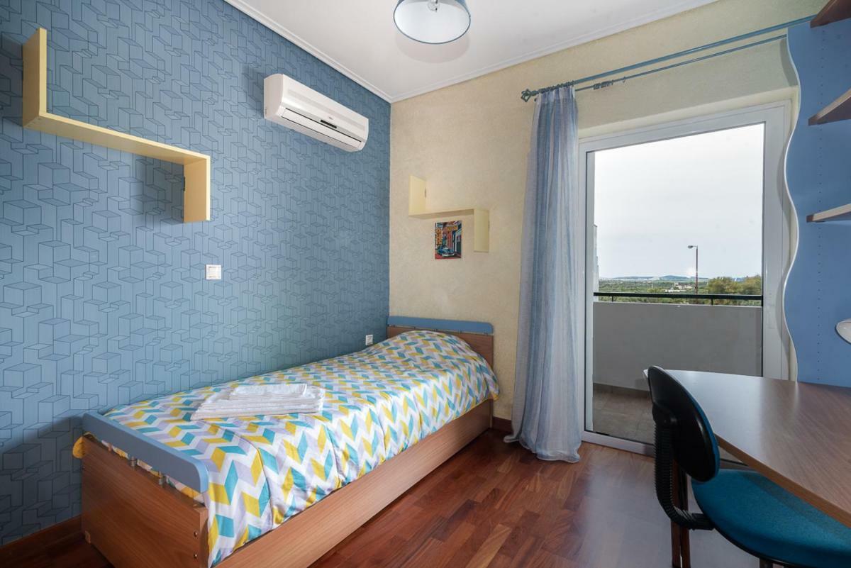 Penthouse 5 Min From Airport And Sea Apartment Markopoulo Mesogaias ภายนอก รูปภาพ