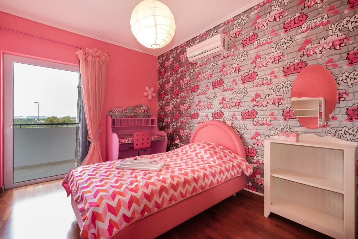 Penthouse 5 Min From Airport And Sea Apartment Markopoulo Mesogaias ภายนอก รูปภาพ