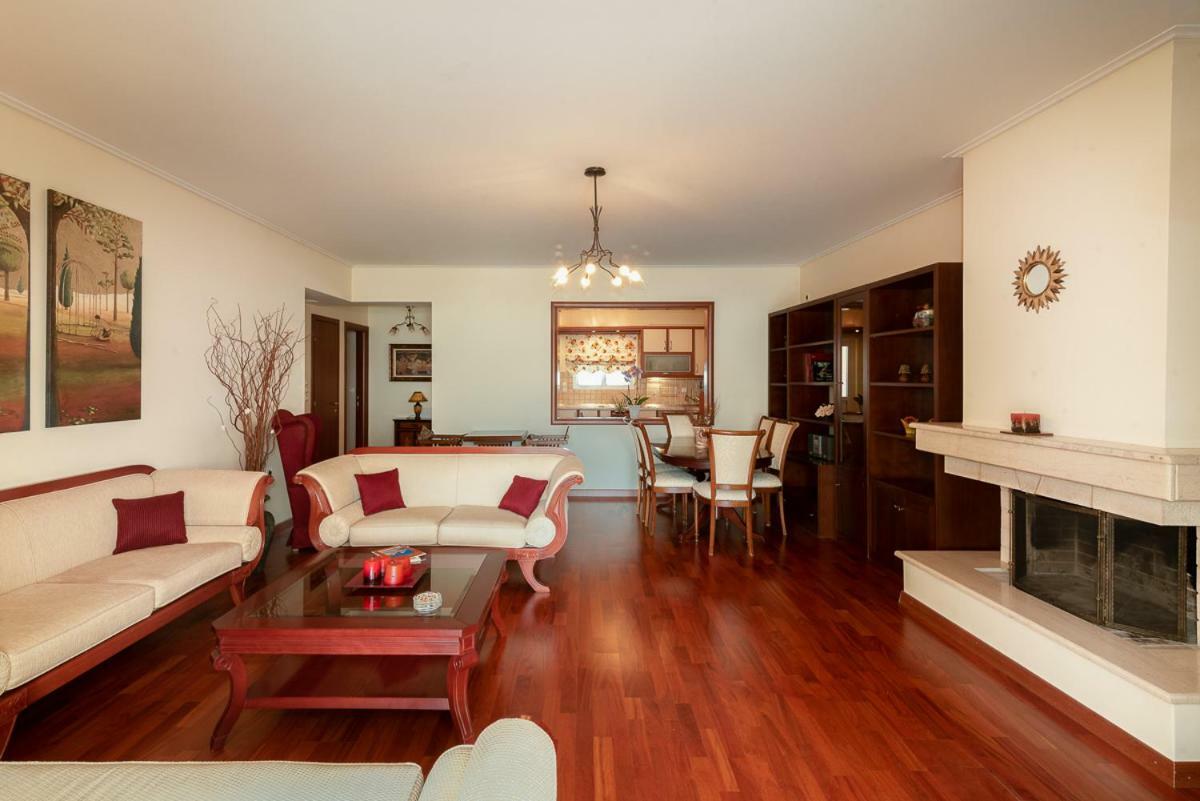 Penthouse 5 Min From Airport And Sea Apartment Markopoulo Mesogaias ภายนอก รูปภาพ